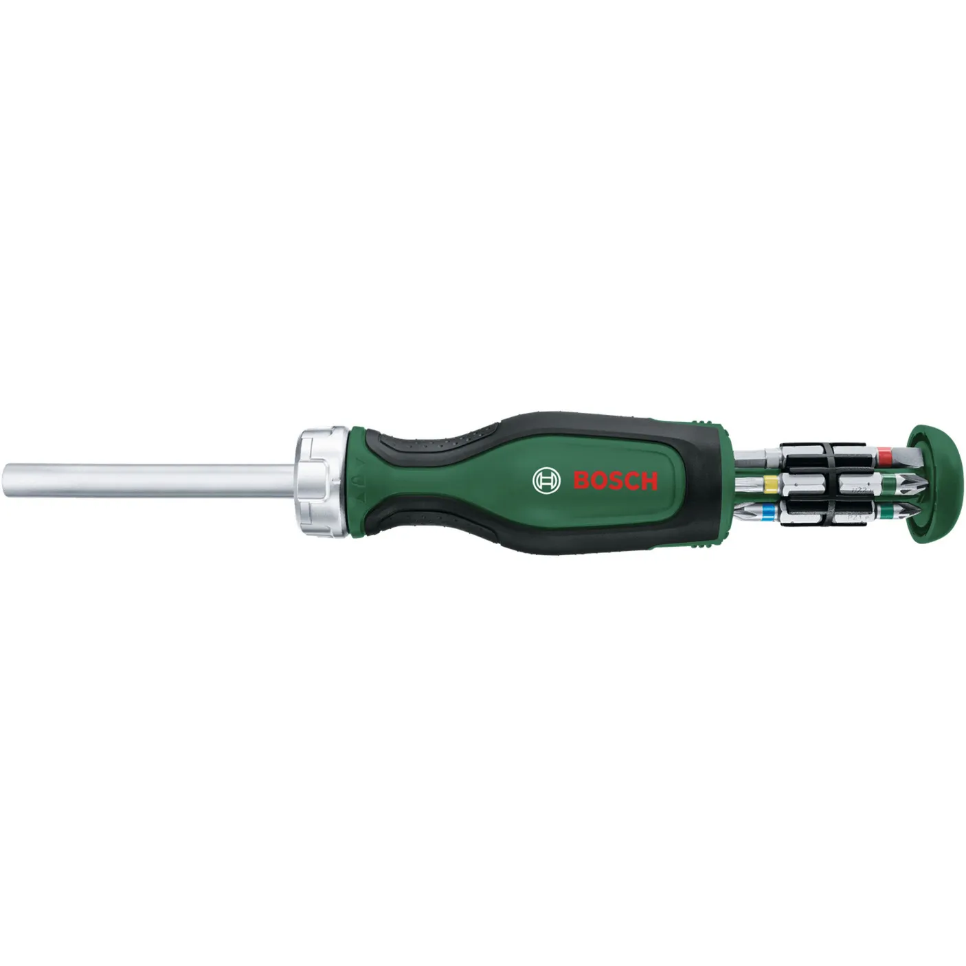 Cacciavite a cricchetto con set di punte, 13 pezzi, Set di bit - immagine 1