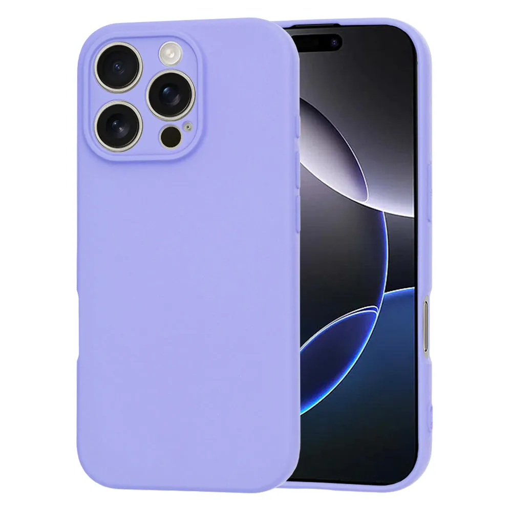 Custodia per Apple iPhone 16 Pro Max, Techsuit, SoftFlex, Lilla Chiaro - immagine 1