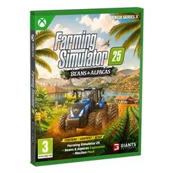 XBOX SERIES Farming Simulator 25 Beans & Alpacas Edition PEGI 3+ 1209411 - immagine 1