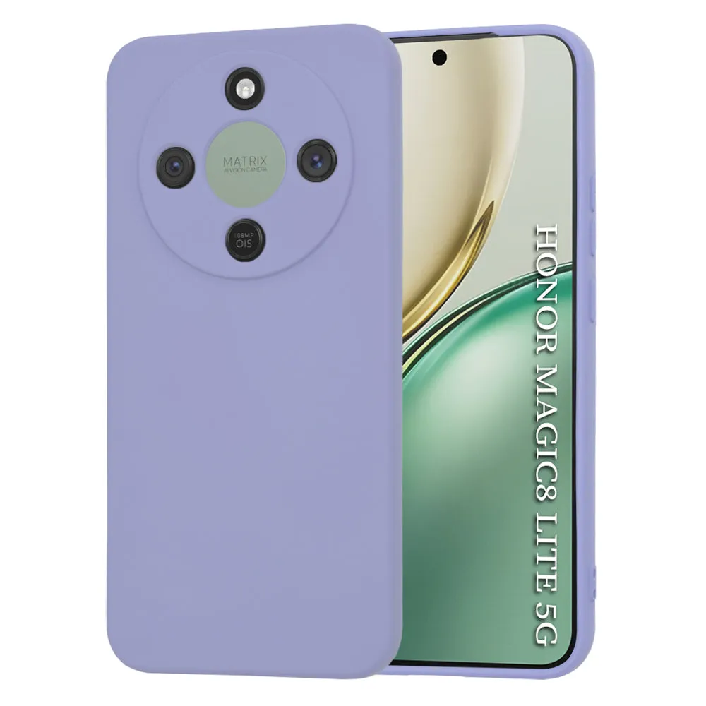 Custodia per Honor Magic8 Lite, Techsuit, SoftFlex, Lilla Chiaro - immagine 1