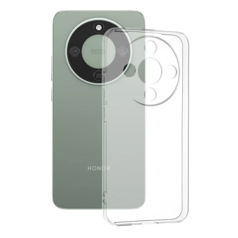 Custodia per Honor Magic8 Lite, Techsuit, Clear, Trasparente - immagine 1