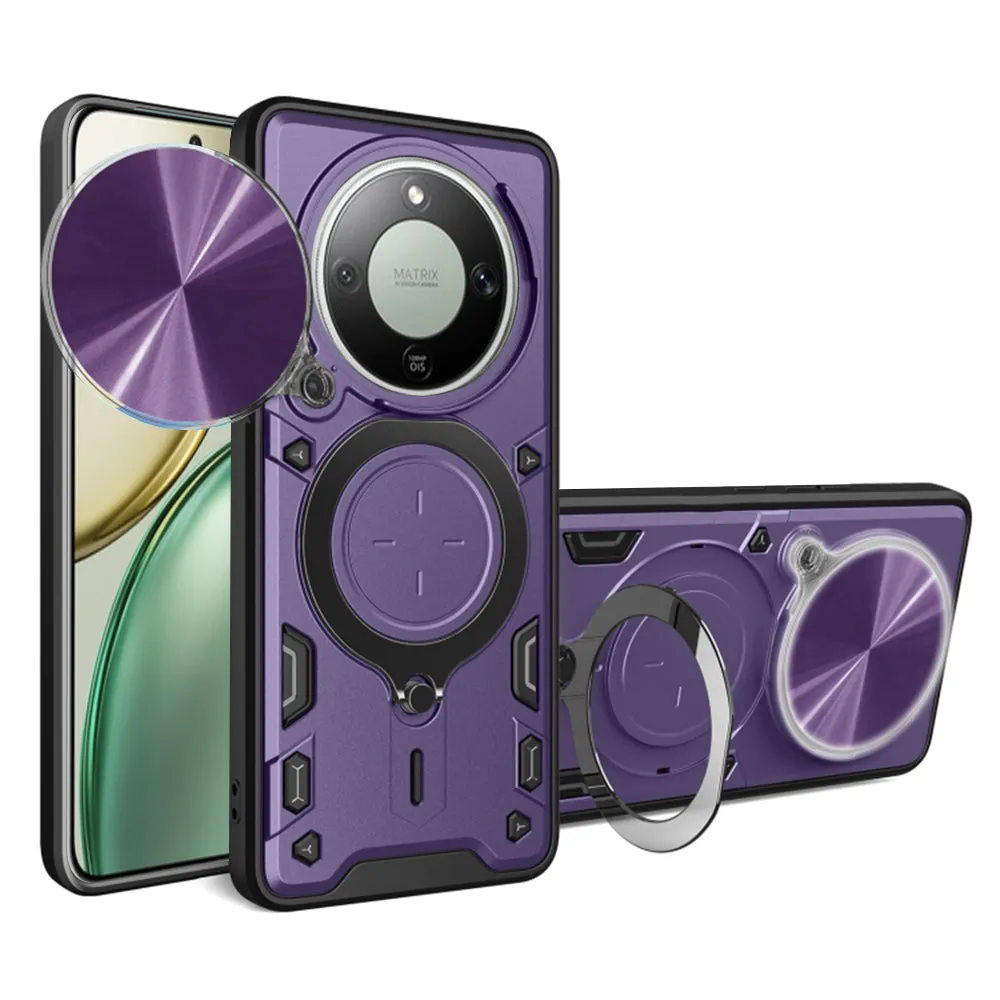 Custodia per Honor Magic8 Lite, Techsuit, CamGuard Pro, Viola - immagine 1