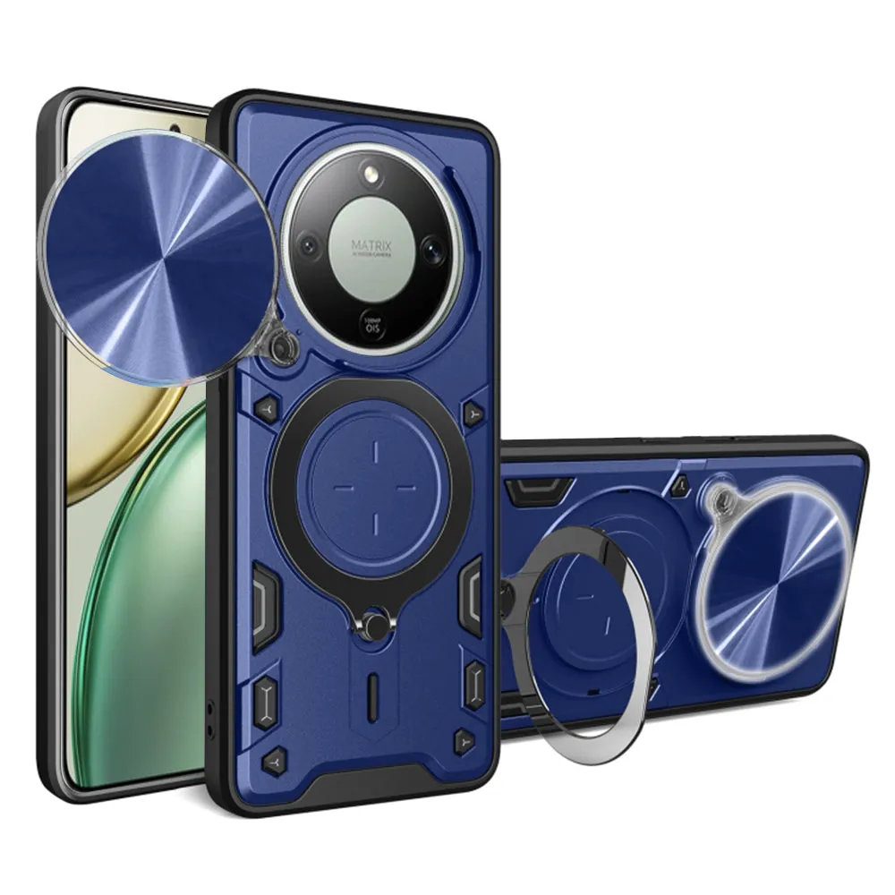 Custodia per Honor Magic8 Lite, Techsuit, CamGuard Pro, Blu - immagine 1