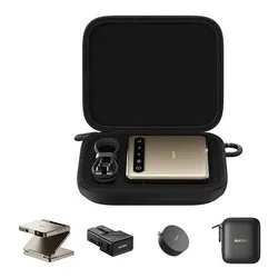 Videoproiettore (HD Ready) ZIP Tri Fold Set (Ricaricabile) Gold AU PJ ZP001M EUGD00 - immagine 1