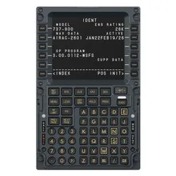 Strumentazione simulatore volo MB7F Flight Computer Display AS026 - immagine 1