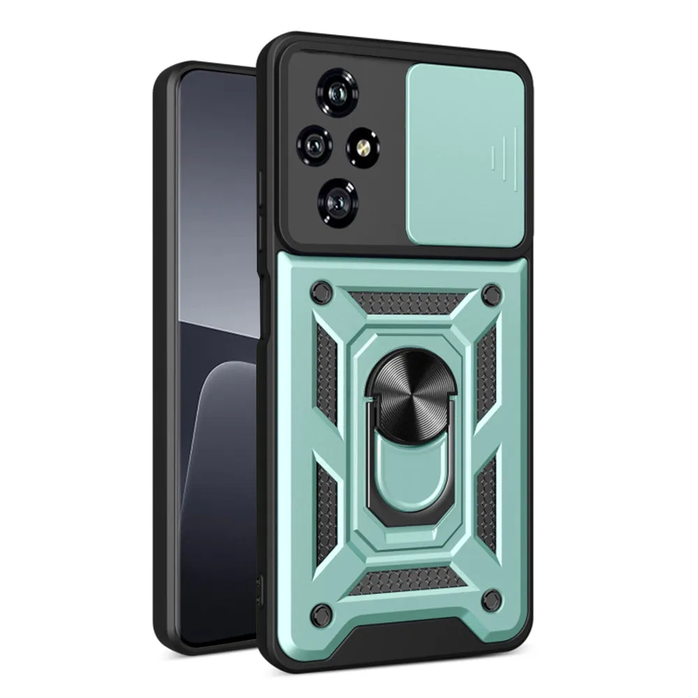Custodia per Honor 200, Techsuit, CamShield, Verde - immagine 1