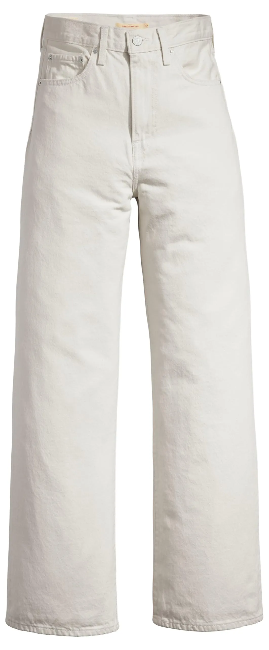 Levi's Jeans da Donna a Gamba Larga Ribcage, Grigio Cristallo, 26W x 32L - immagine 6