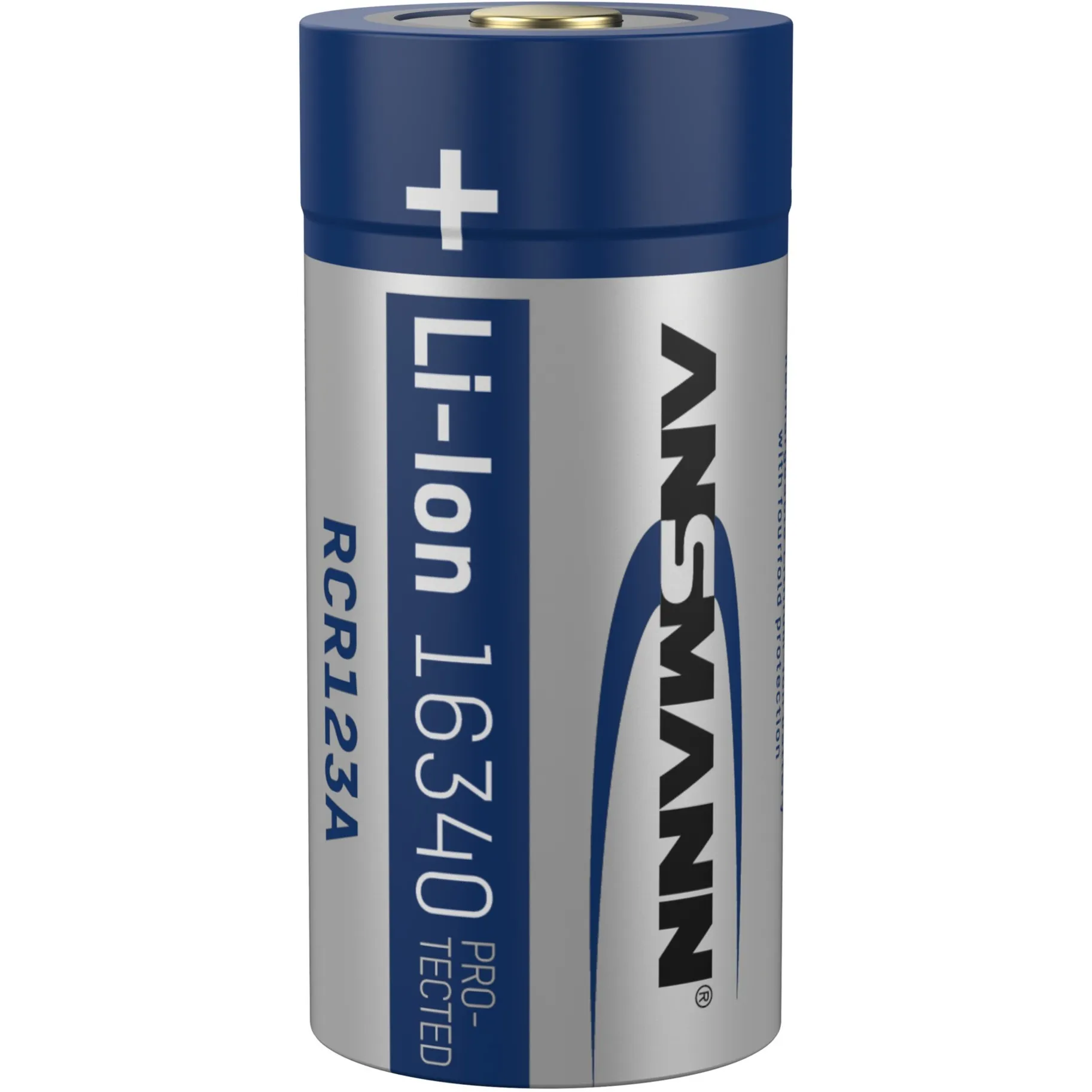 Batteria Li-Ion 16340 850mAh - immagine 1