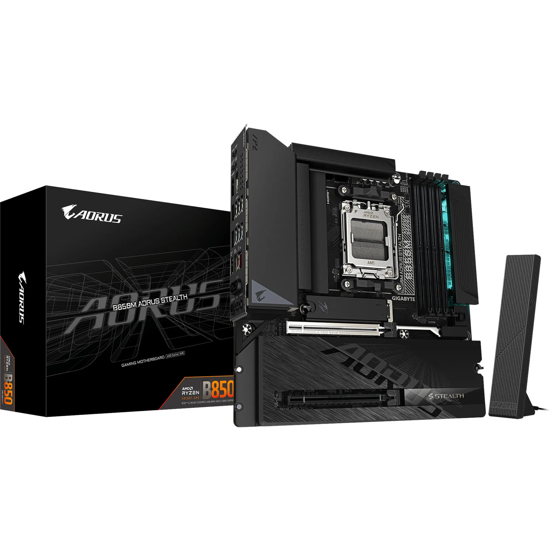B850M AORUS STEALTH, Scheda madre - immagine 1