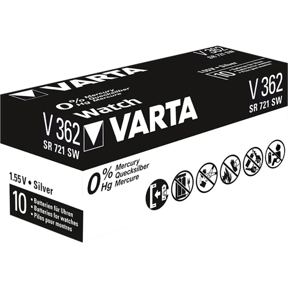 SR721 SW/SR58/V362 1BL Batteria monouso Ossido d''argento (S) - immagine 1