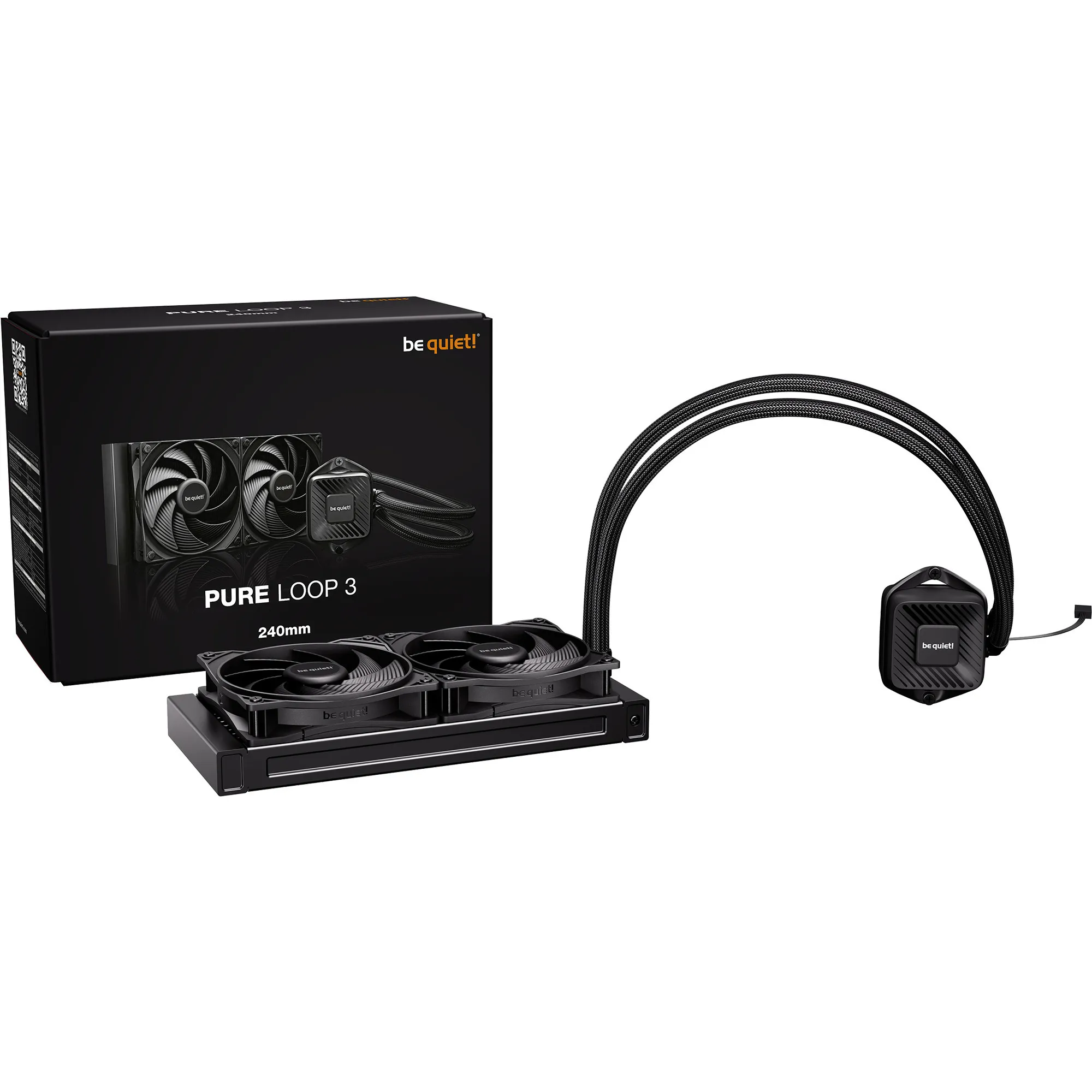 PURE LOOP 3 Processore Raffreddatore di liquidi tutto in uno 12 cm Nero 1 pz, Raffreddamento ad acqua - immagine 1