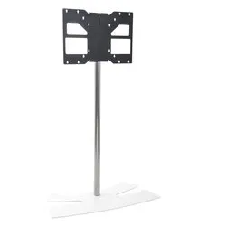 Supporto monitor TV pavimento ( 50 Kg ) VESA 600 x 400 ERARD Lux Up 1600XL White e Black 038443 - immagine 1