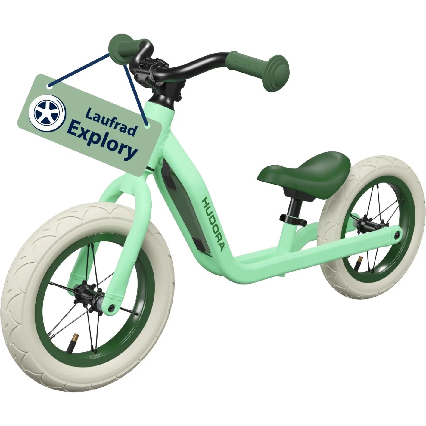 Bicicletta senza pedali Explory 12, Girante - immagine 1