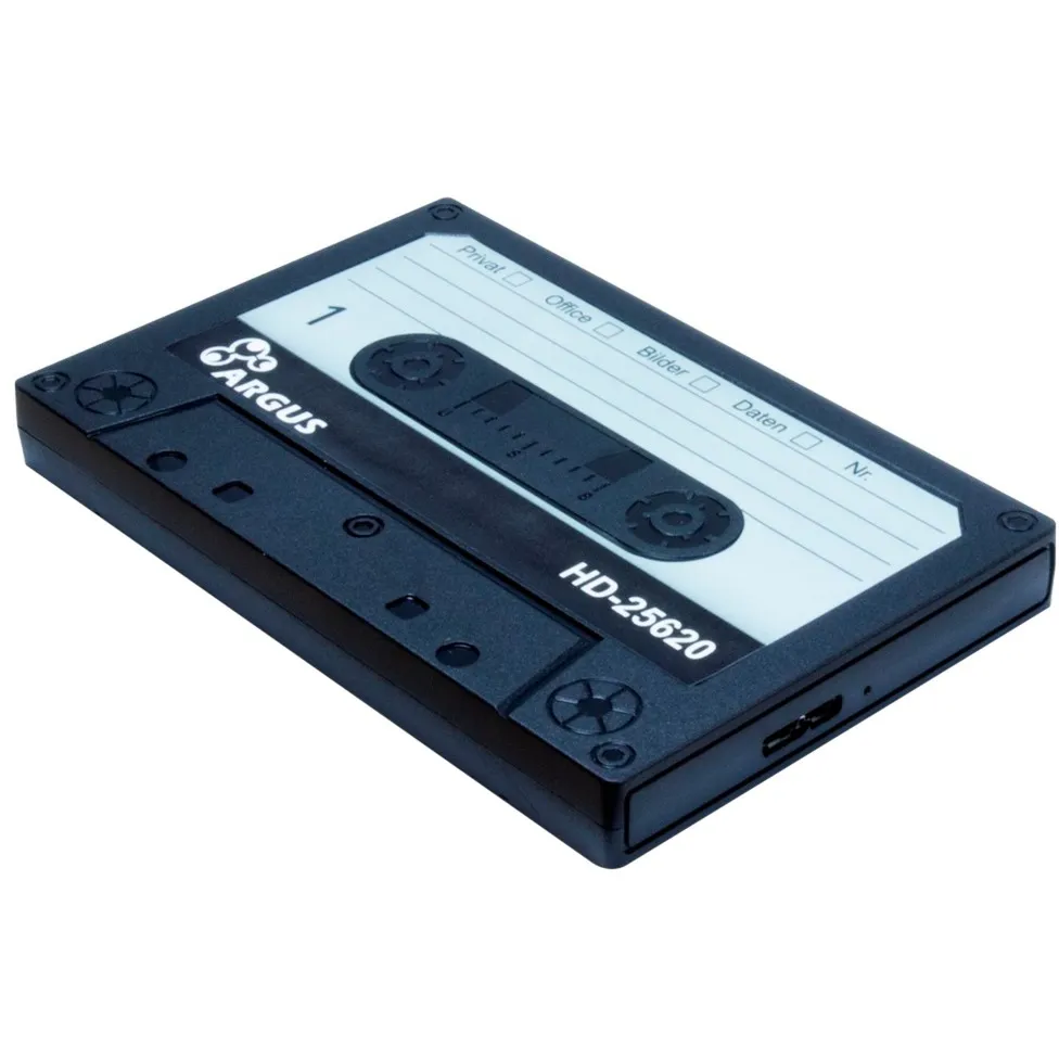 HD-25620 Box esterno HDD Nero, Bianco 2.5", Disk enclosure - immagine 1