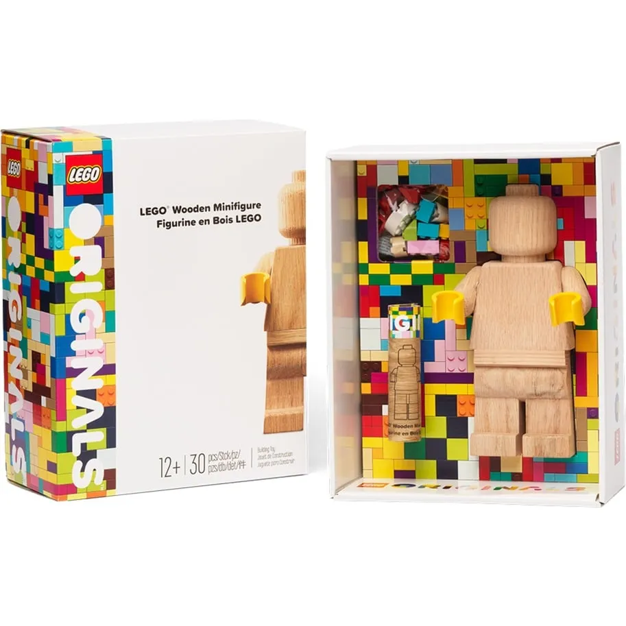 LEGO Minifigure in Legno, Decorazione - immagine 1
