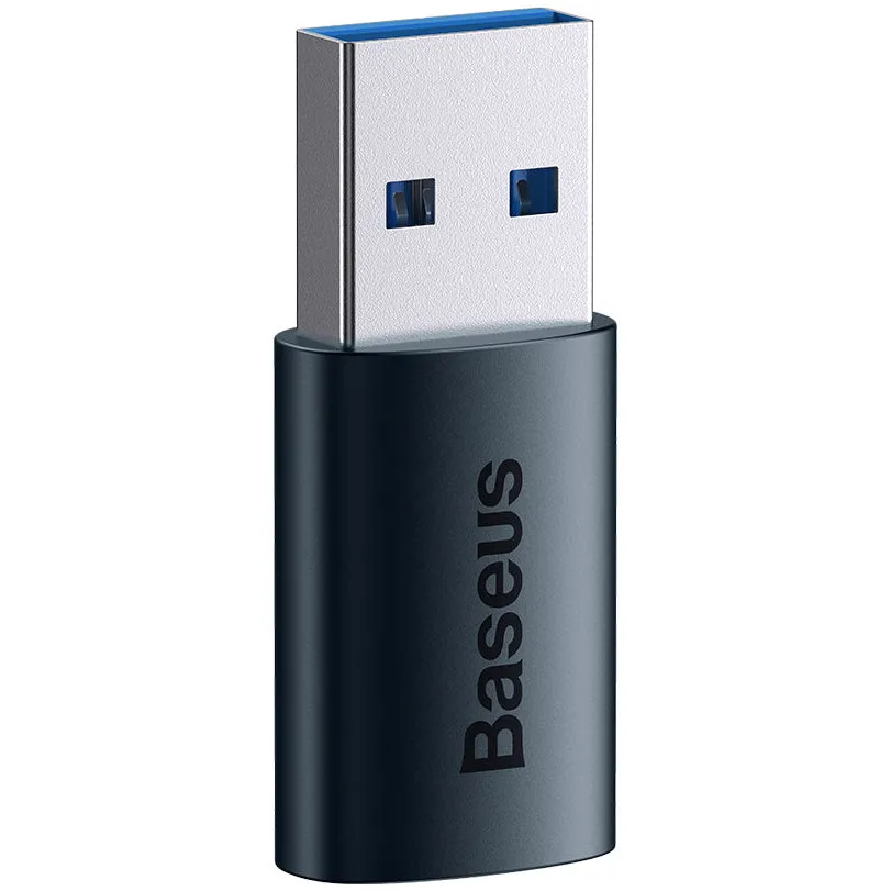 Baseus Ingenuity Adattatore dati e ricarica USB-C - USB-A, blu ZJJQ000103 - immagine 1