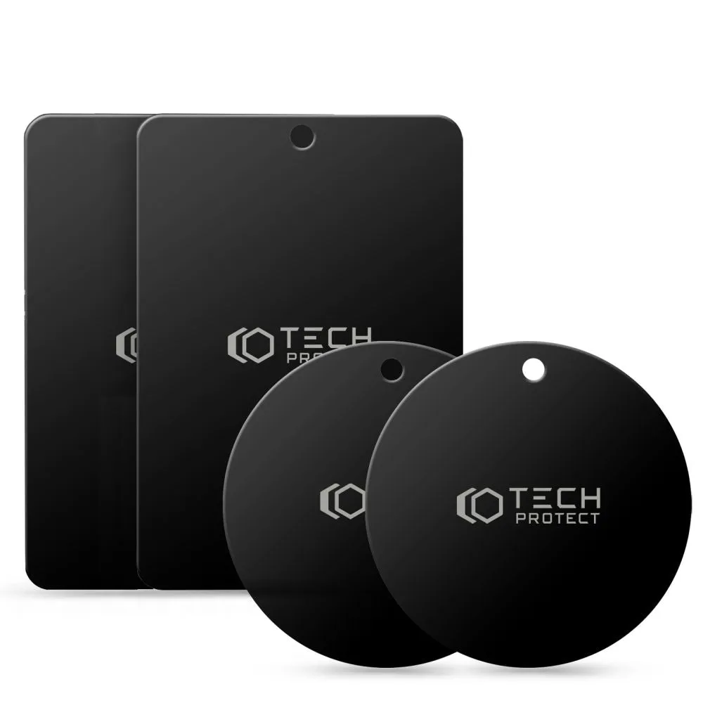 Sticker Metalico Tech-Protect 4in1, Nero THP1233BLK - immagine 1