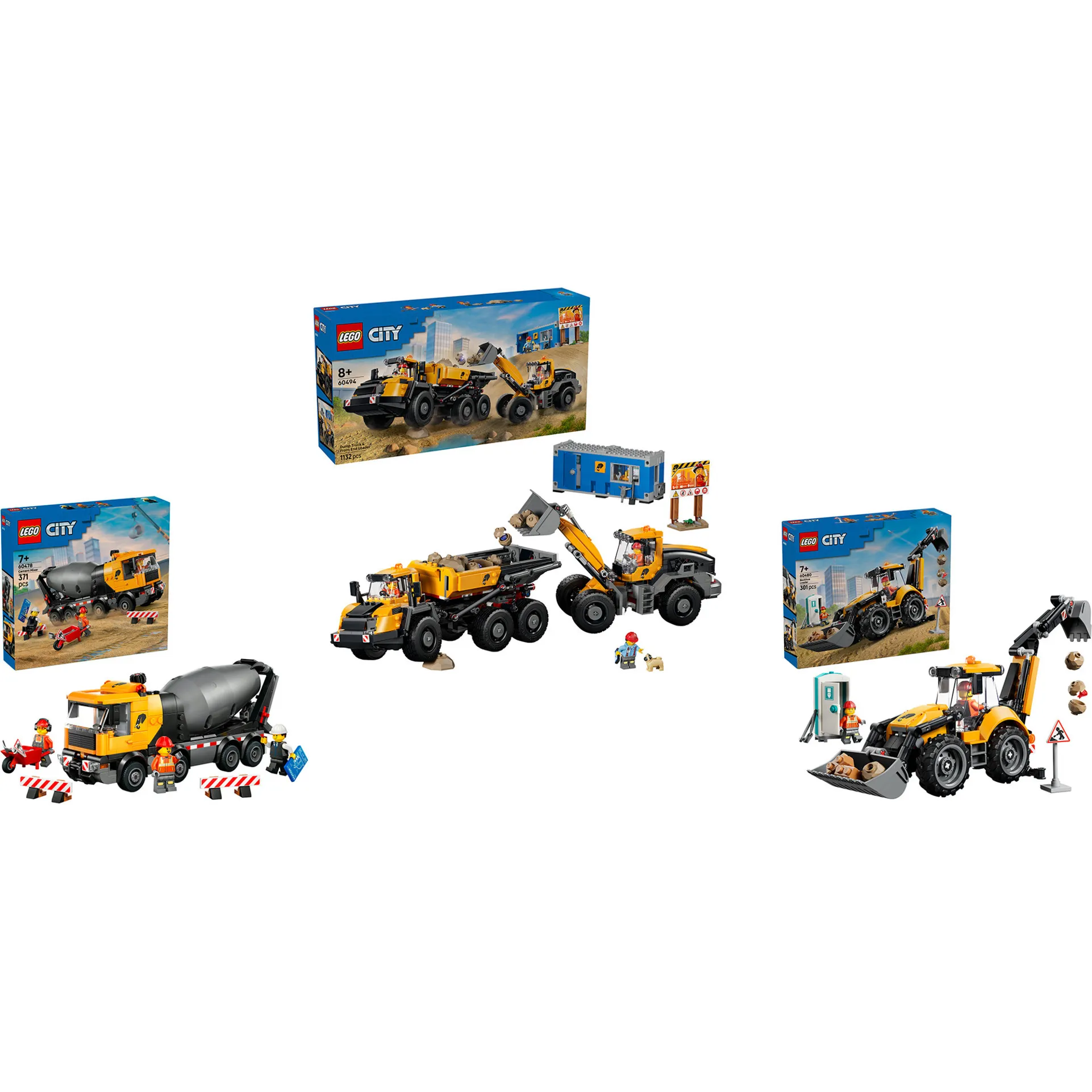 City Baustelle Bundle, Giochi di costruzione - immagine 1