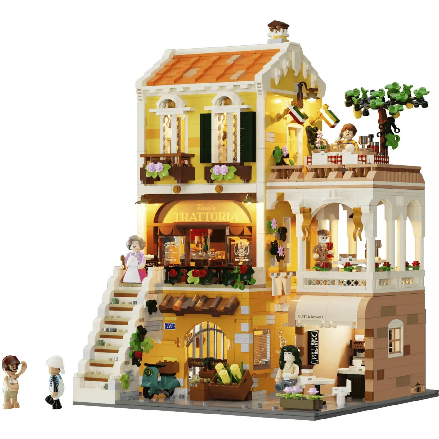 Ristorante italiano con cucina casalinga, Giochi di costruzione - immagine 1