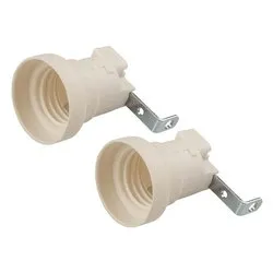 Set portalampade Avorio (2 pz - E27) PP0480 - immagine 1