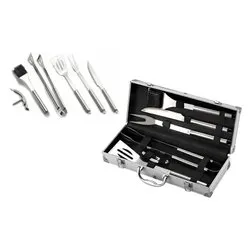 Set attrezzi barbecue inox 6 pz (42cm) Cromo 06420 - immagine 1