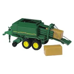 Rimorchio Pressaballe scala 1:16 JOHN DEERE 02017 - immagine 1