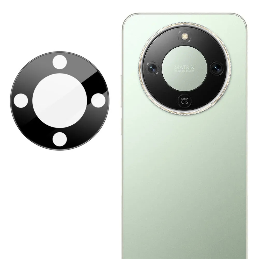 Pellicola protettiva Techsuit per la fotocamera posteriore di Honor Magic8 Lite, Vetro Temperato, Nero - immagine 1