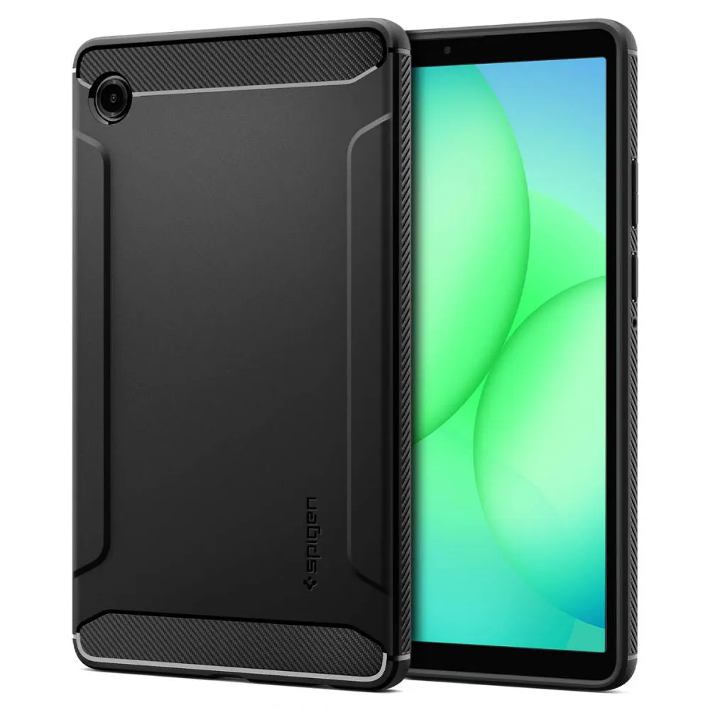 Custodia per Samsung Galaxy Tab A11, Spigen, Rugged Armor, Nero Opaco ACS10462 - immagine 1