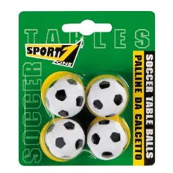 Set palline calciobalilla 4 pz SPORT ONE 502212 - immagine 1