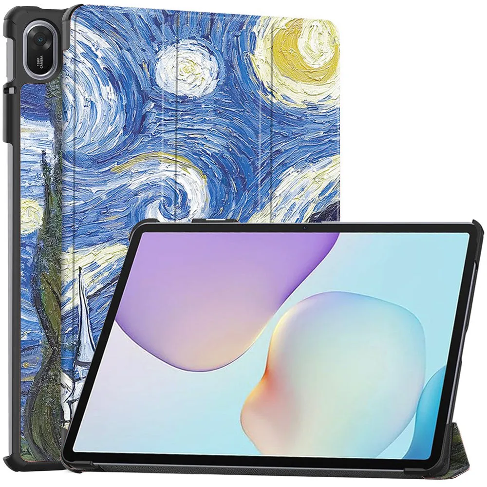 Custodia per Huawei MatePad 11.5 (2025), Techsuit, FoldPro Starry Night, Multicolore - immagine 1
