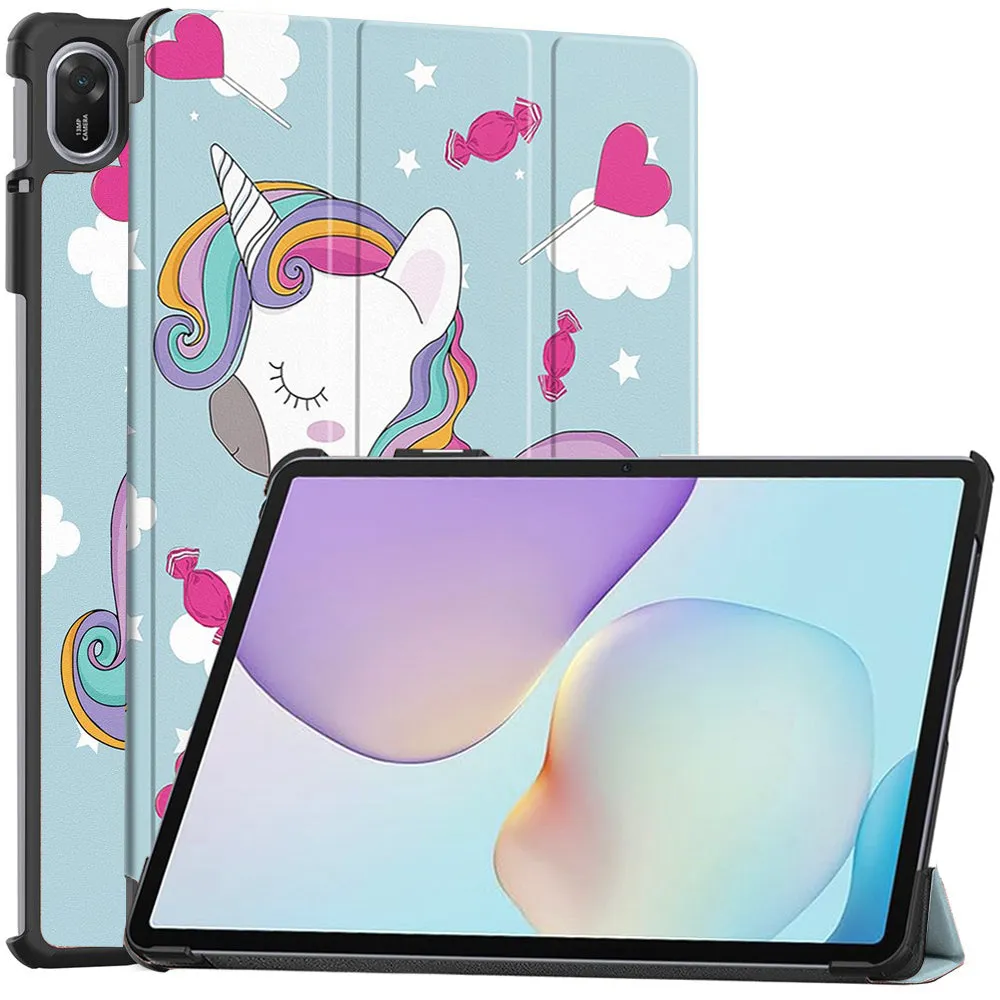 Custodia per Huawei MatePad 11.5 (2025), Techsuit, FoldPro Unicorn, Multicolore - immagine 1