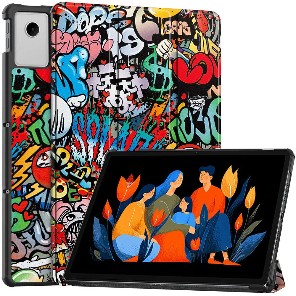 Custodia per Lenovo Idea Tab Plus, Techsuit, FoldPro Urban Vibe, Multicolore - immagine 1