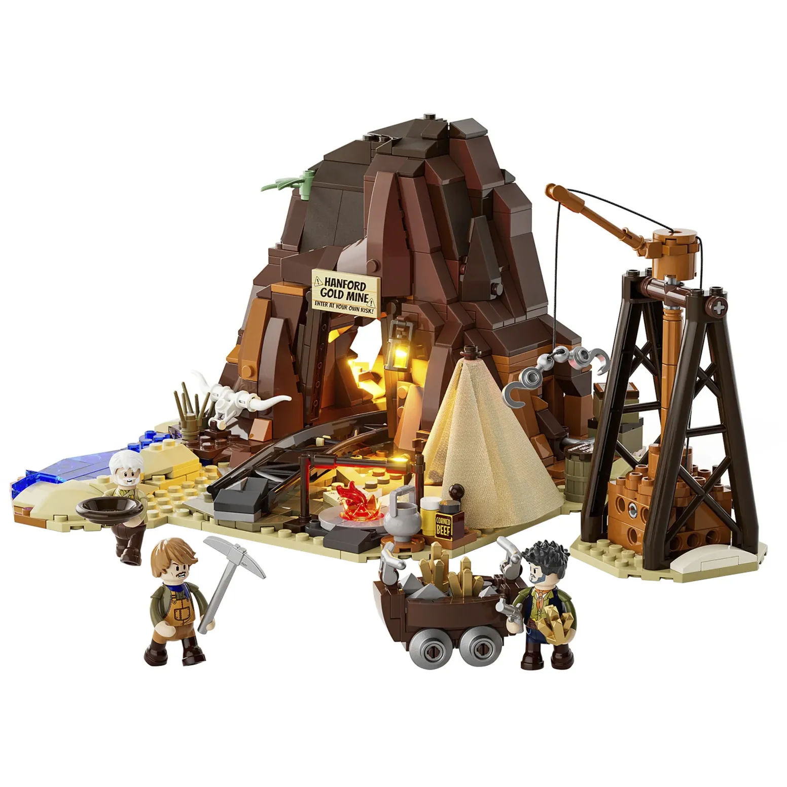 Old West Goldmine, Giochi di costruzione - immagine 1