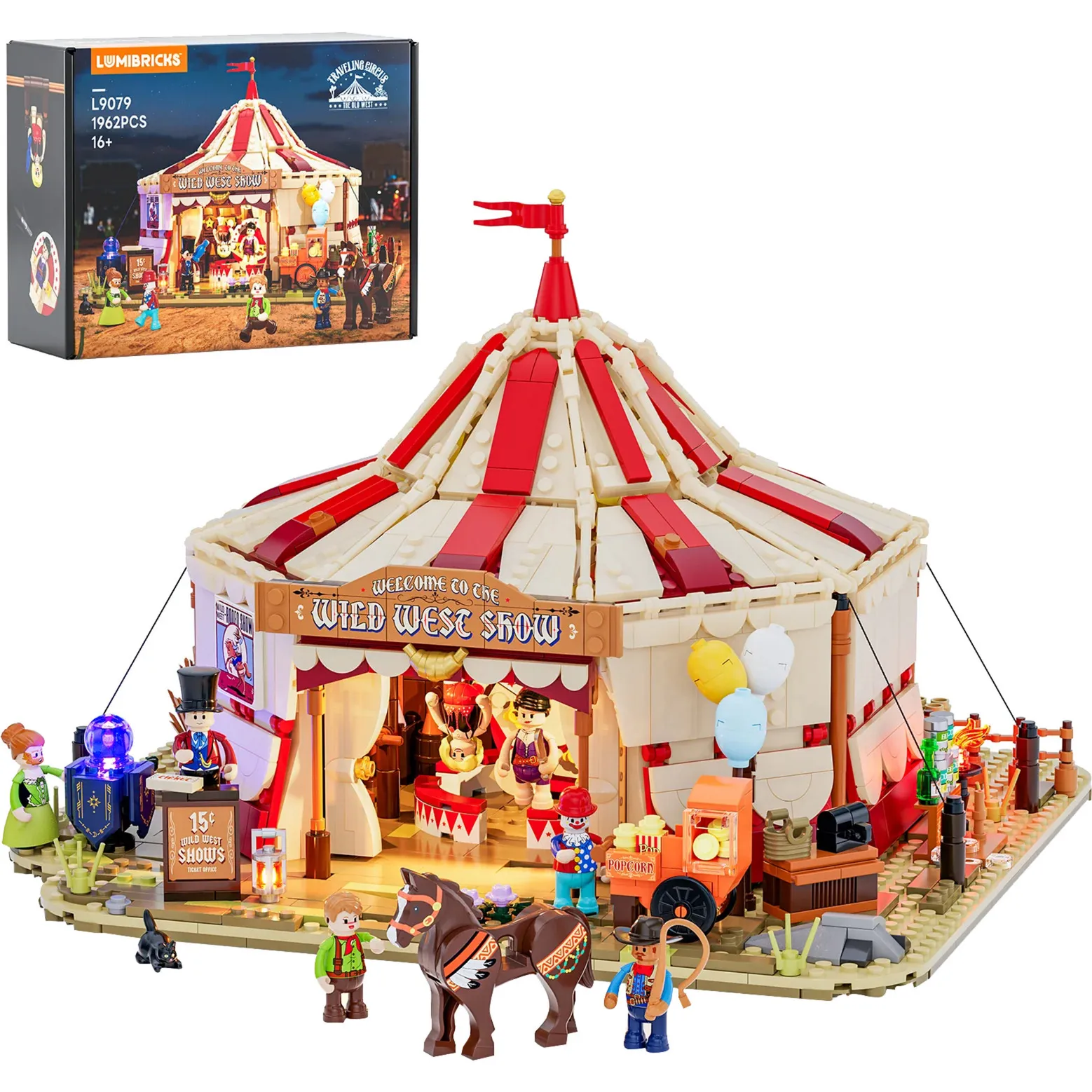 Circo itinerante, Giochi di costruzione - immagine 1