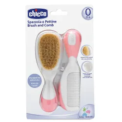 Pettine bimbi con spazzola Rosa 06569 10 - immagine 1