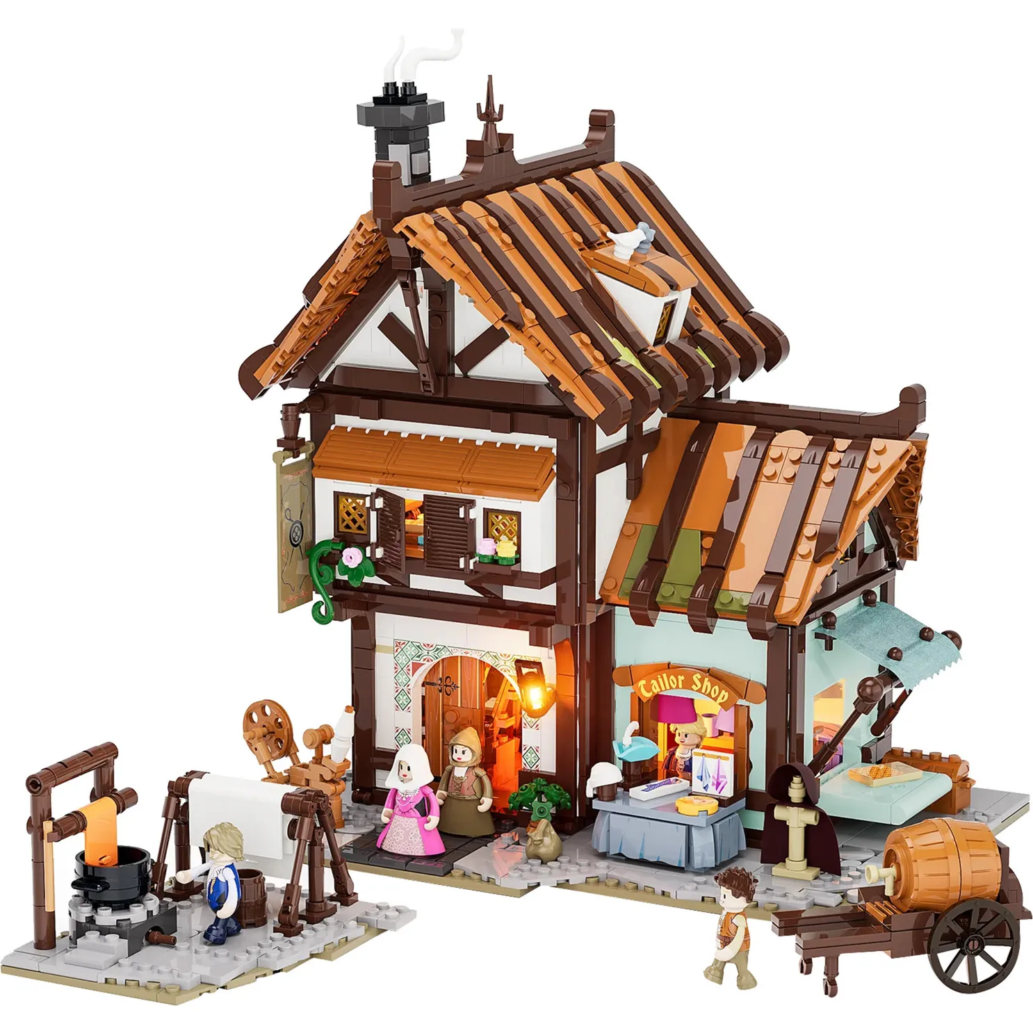 Sartoria medievale, Giochi di costruzione - immagine 1