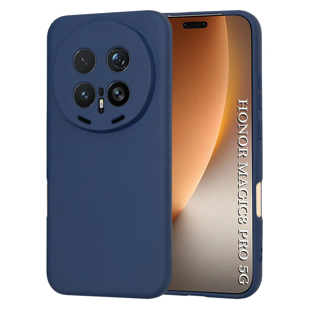 Custodia per Honor Magic8 Pro, Techsuit, SoftFlex, Blu navy - immagine 1