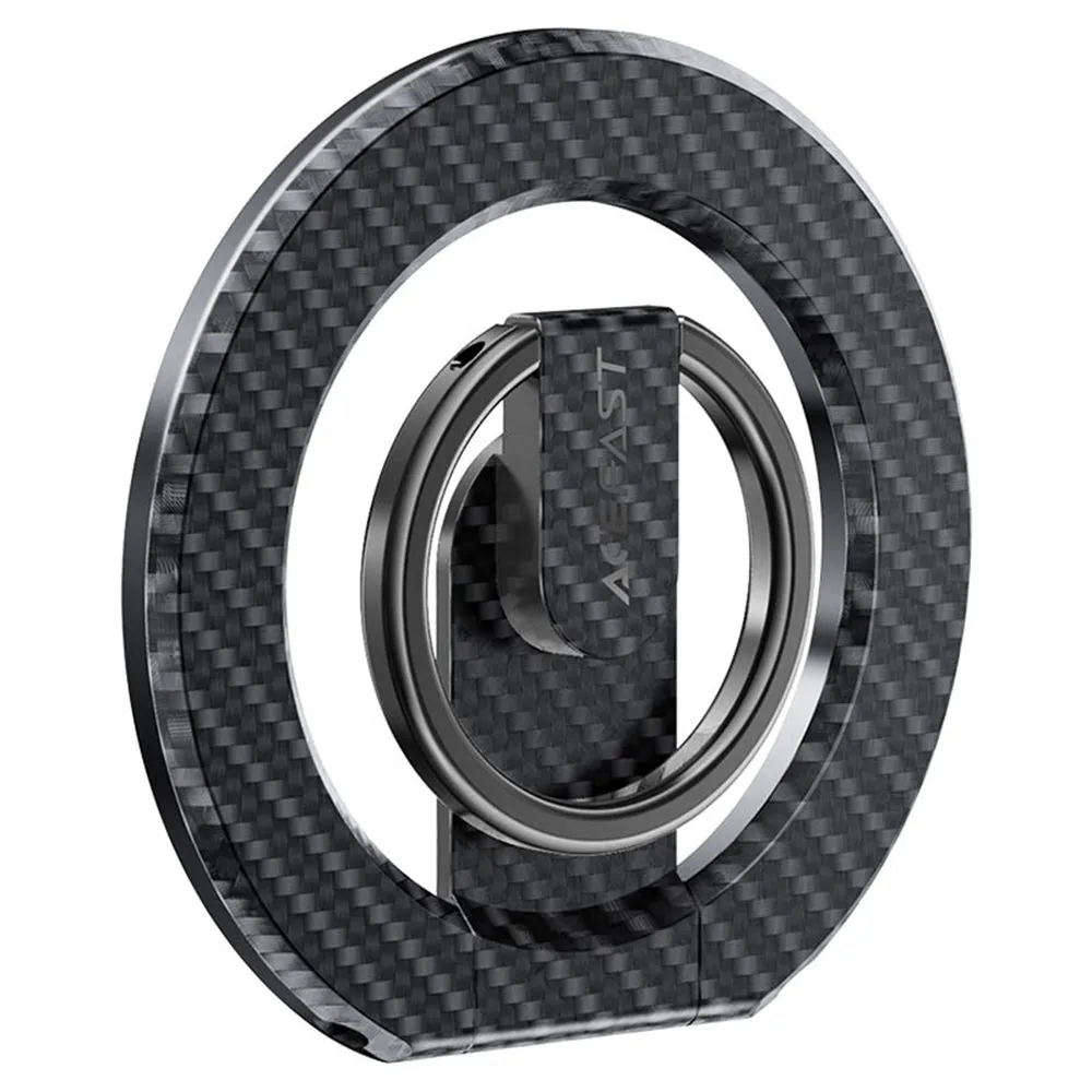 Supporto Anello Acefast E25, Universale, Nero - immagine 1