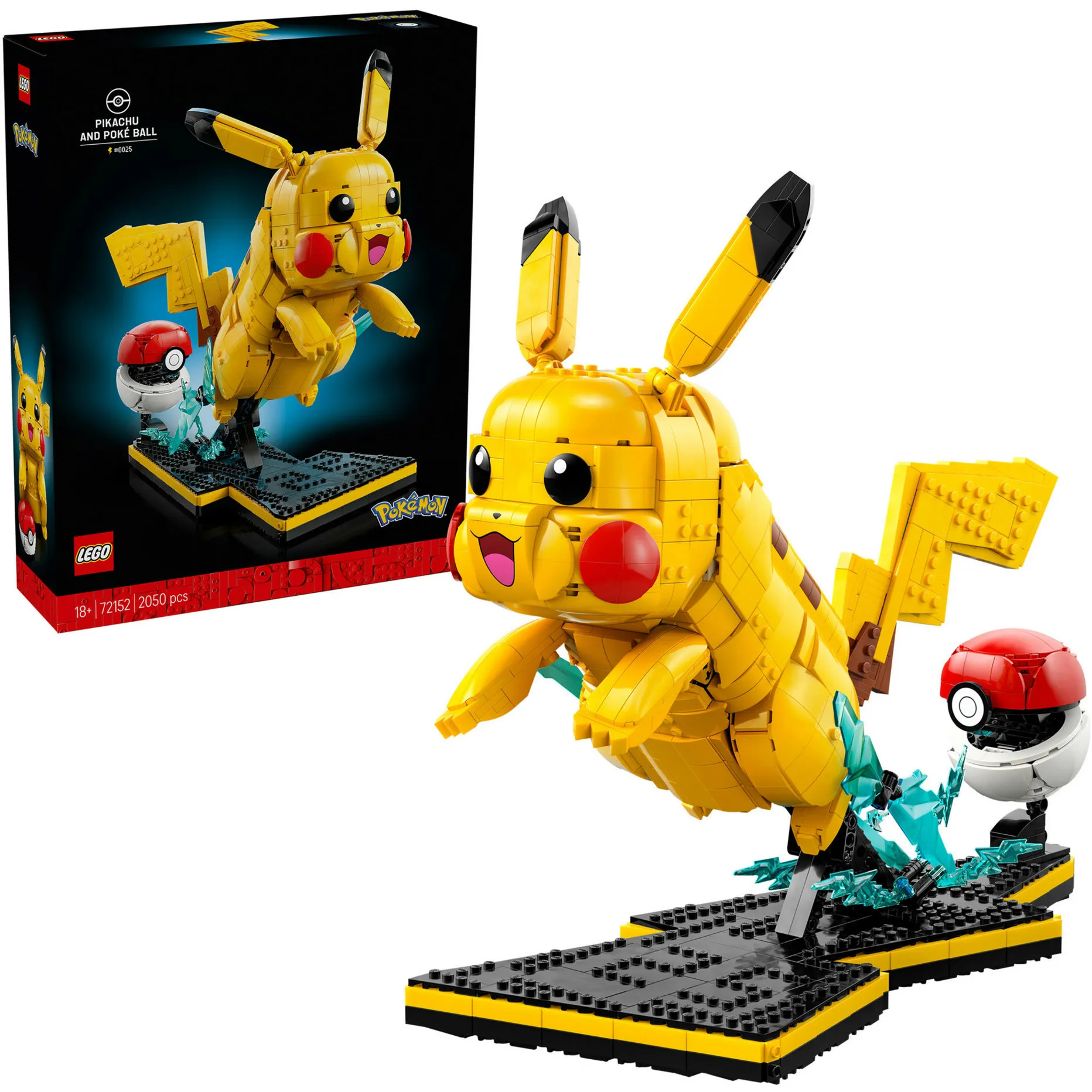 Pokémon Pikachu e Pokéball, Giochi di costruzione - immagine 1