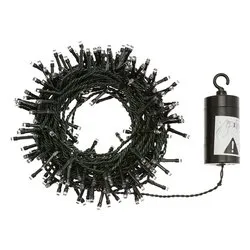 Filo Verde 240 luci - LED Multicolore (9,6 + 0,5 mt) 8 Giochi di luce XMAS KING IP44 31012 - immagine 1