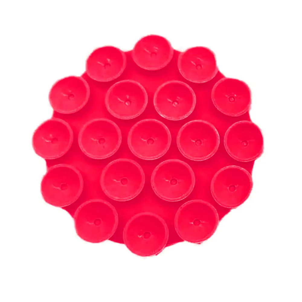 Supporto con Ventose Techsuit SR-CUP, Rosso - immagine 1