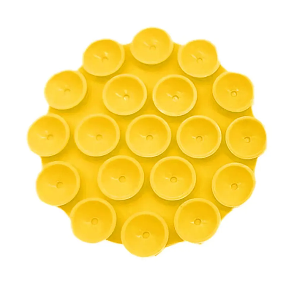 Supporto con Ventose Techsuit SY-CUP, Giallo - immagine 1