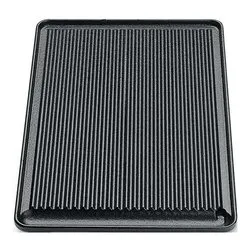 Piastra ghisa (28x40cm) rigata Nero GAS OPT 4028 GHI - immagine 1