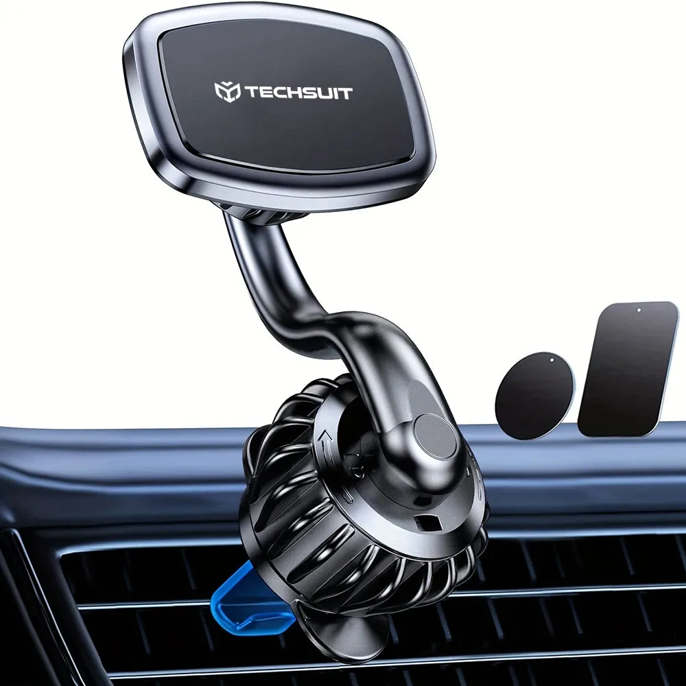 Supporto Auto Magnetico Techsuit S3, Universale, Nero - immagine 1