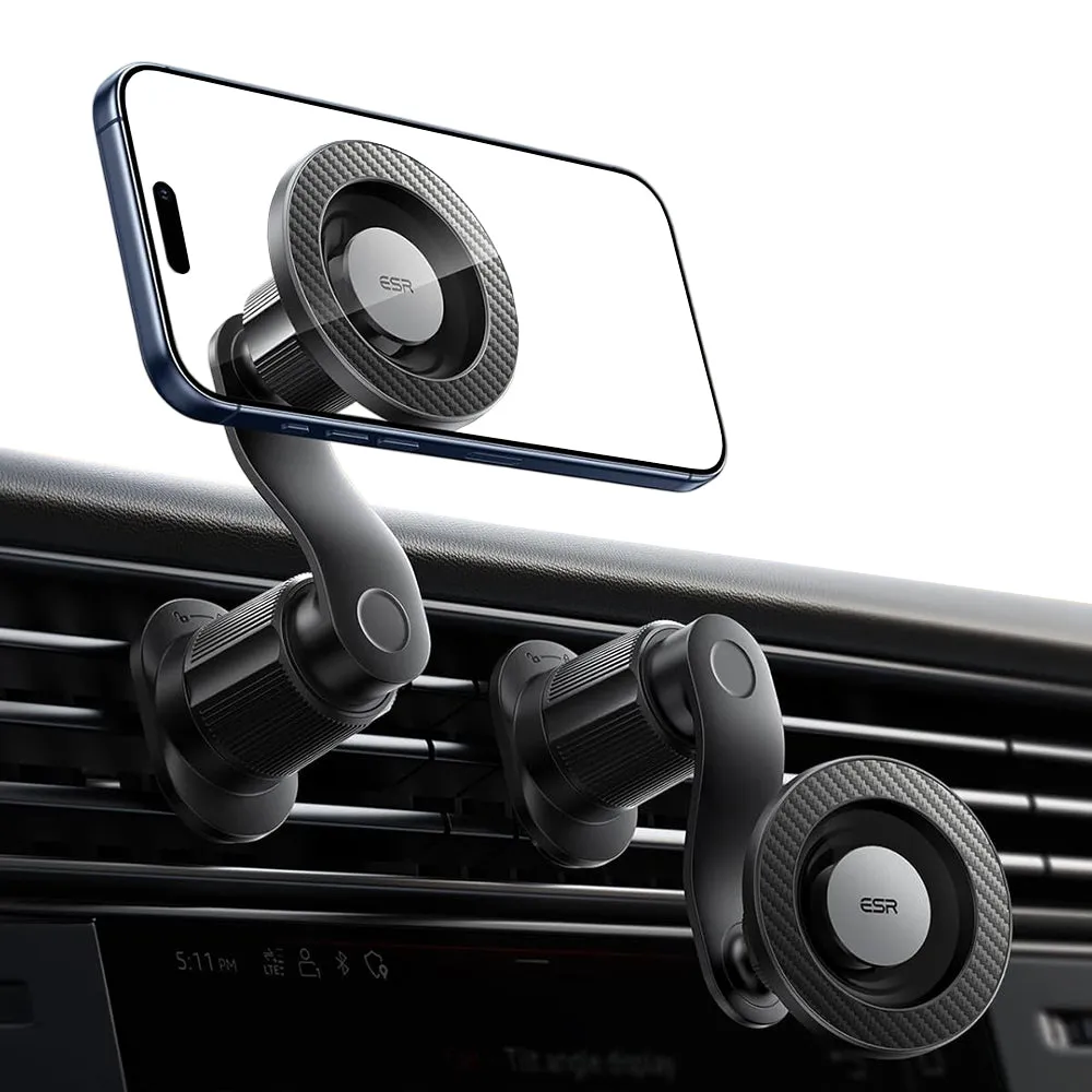 Supporto Auto Magnetico ESR OmniLock Vent, Universale, Nero - immagine 1
