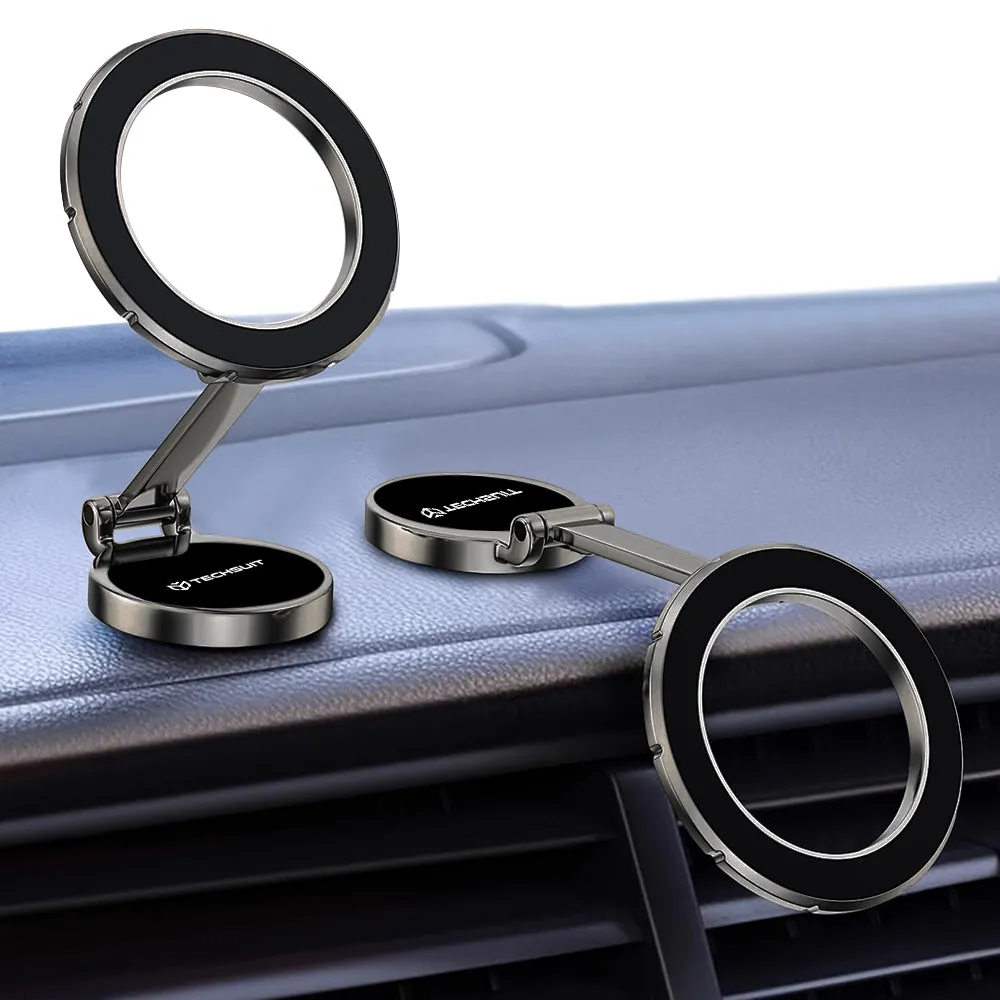 Supporto Auto Magnetico Techsuit S13, Universale, Grigio - immagine 1