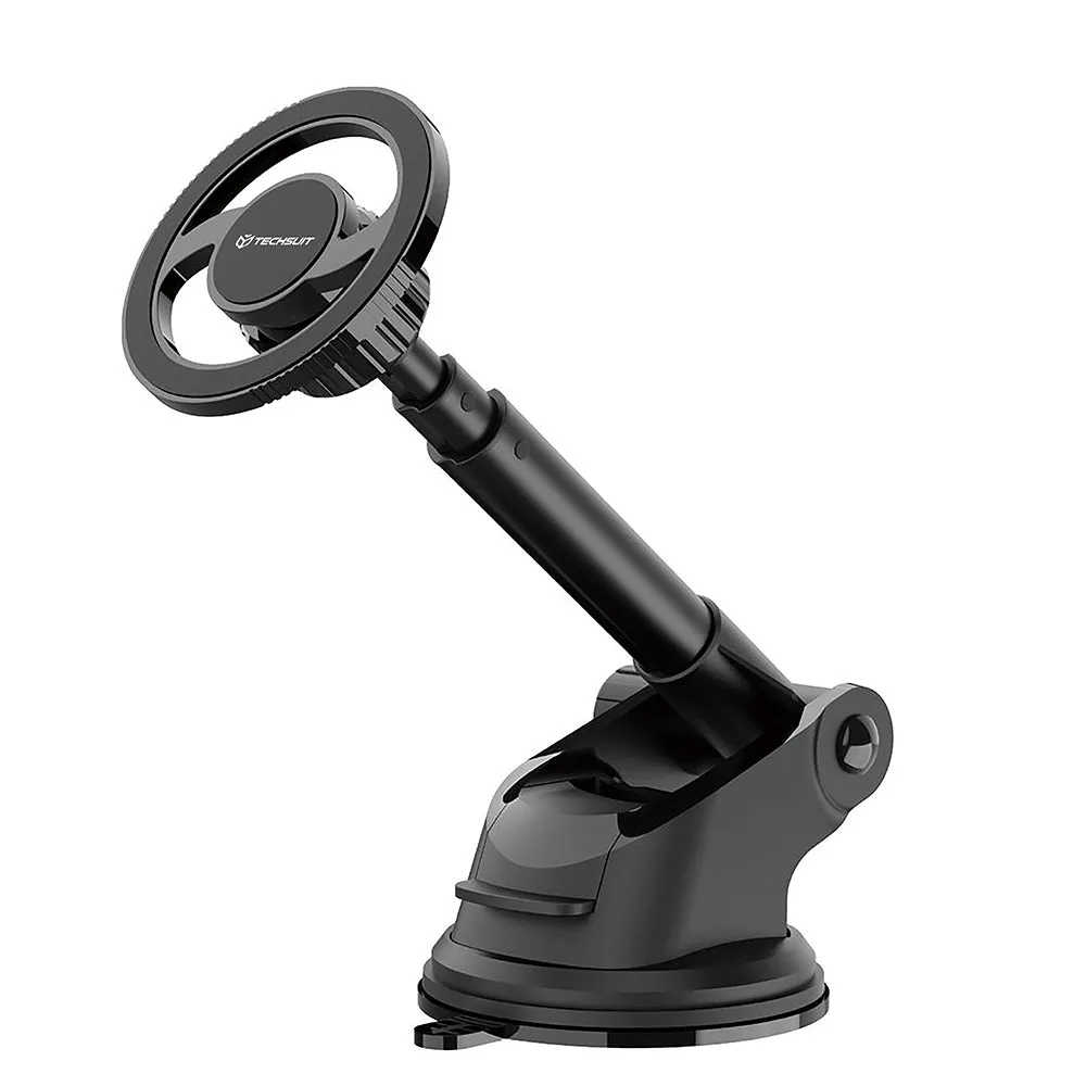 Supporto Auto Magnetico Techsuit S12, Universale, Nero - immagine 1