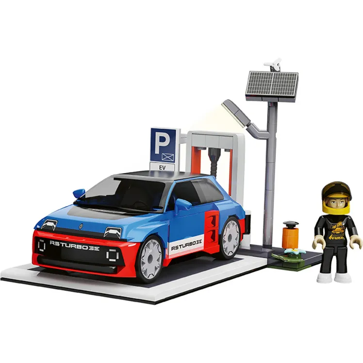 Stazione EV & Renault 5 Turbo 3E, Giochi di costruzione - immagine 1