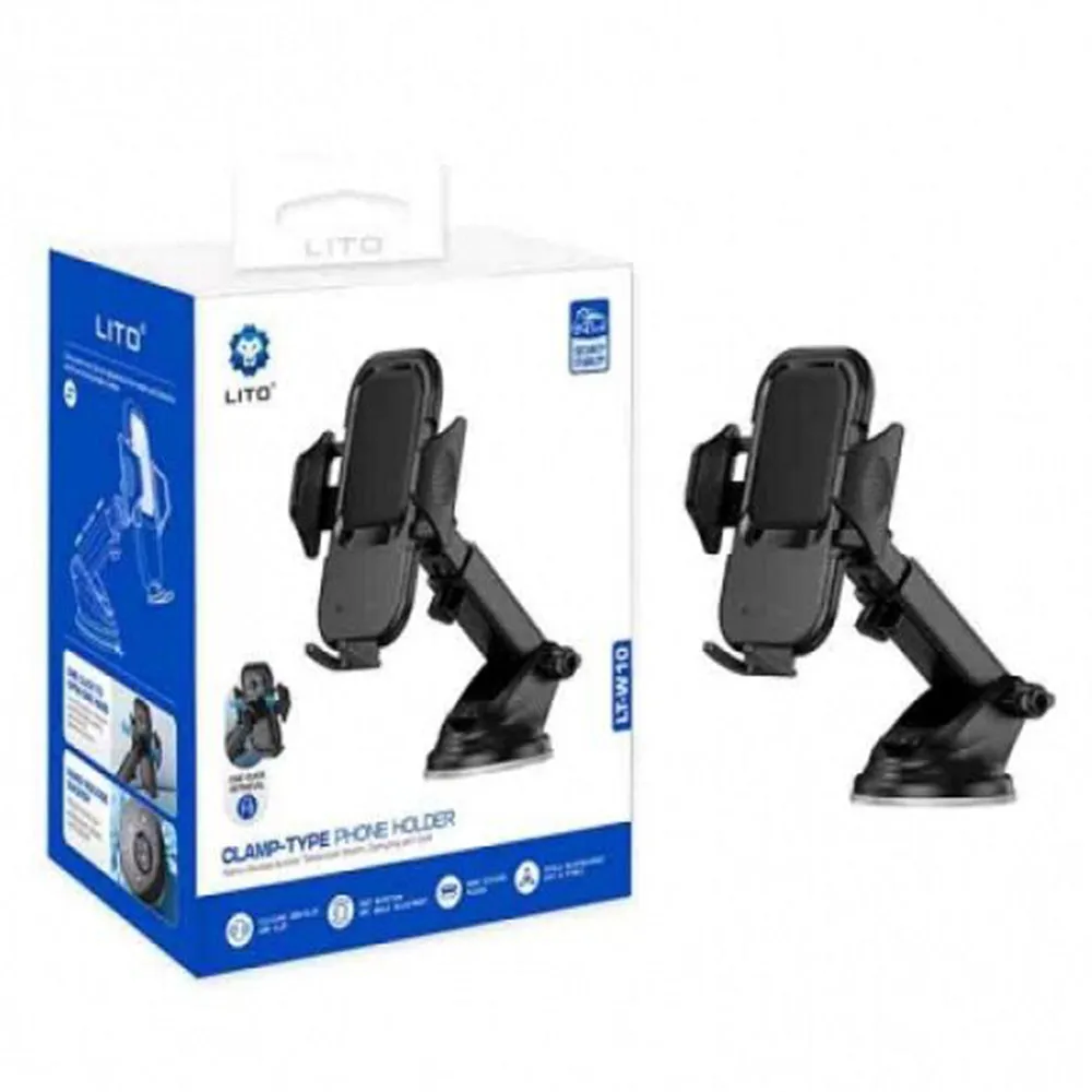 Supporto Auto Lito LT-W10, Universale, Grigio - immagine 1