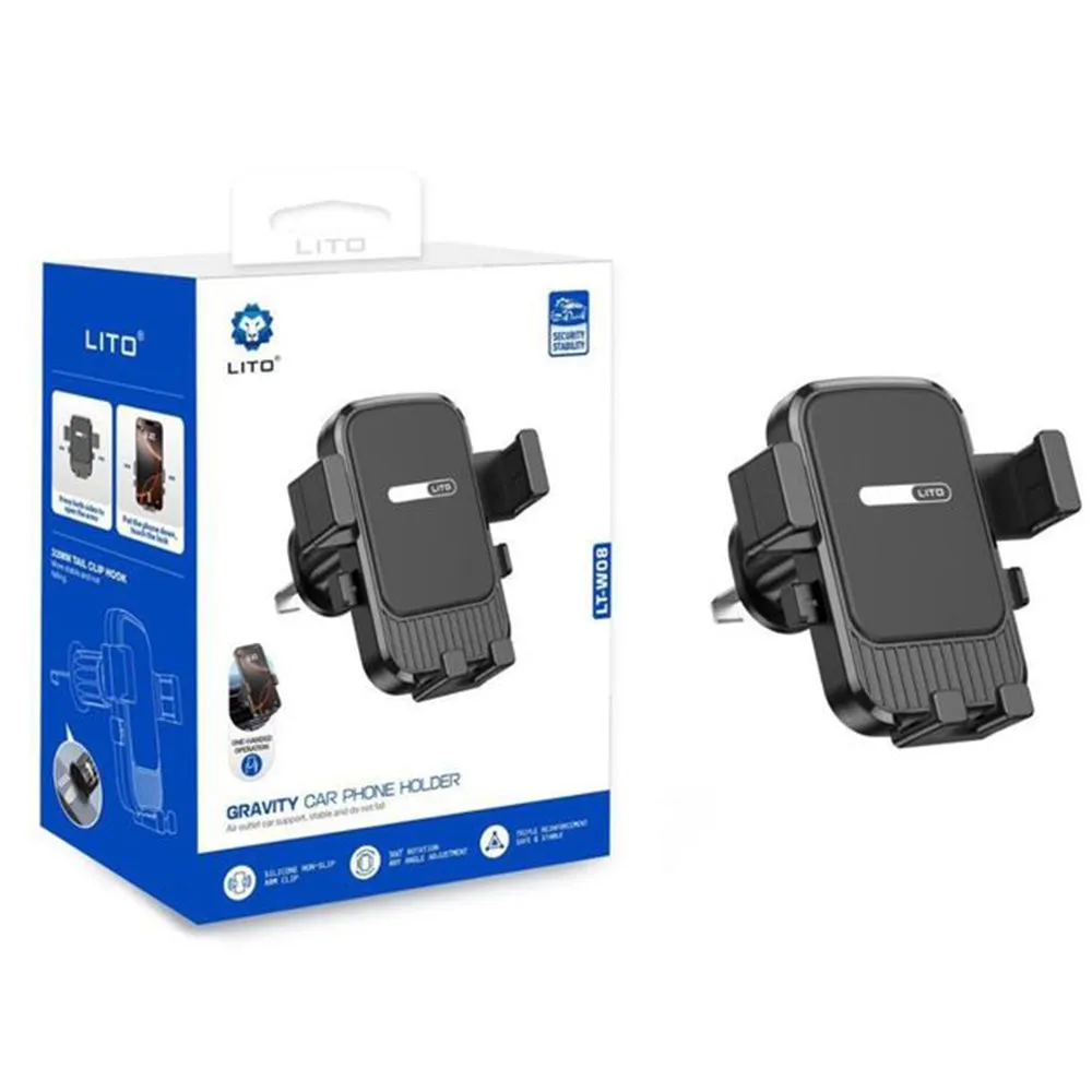 Supporto Auto Lito LT-W08, Universale, Grigio - immagine 1